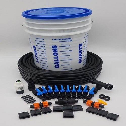 Garden drip irrigation - garden,